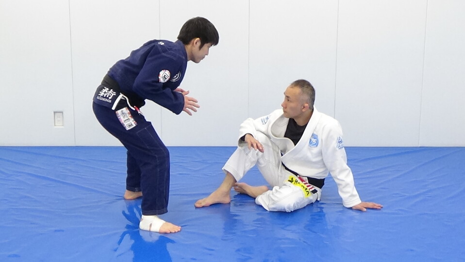 1. Sitting guard, Technical stand up | トライフォース柔術オンライントレーニング Tri-force ...